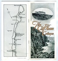 The Cliff House Cottages and Bald Head Cliff Booklet Ogunquit Maine 1930&#39;s - £98.58 GBP