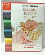New Sealed Studio Bernina 527 BEAUTIFUL BORDERS Artista Embroidery Desig... - $76.44 CAD