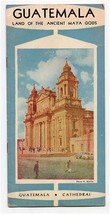 Guatemala Land of the Ancient Maya Gods Brochure 1950&#39;s - £15.10 GBP