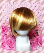 BJD 1/3 Doll Super Dollfie Dream SD DD Two Tone Mixed Color Blonde Short Wig 8/9 - £22.15 GBP