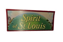 Spirit of St. Louis, original outer cigar box label Atlantic Ocean New York - £5.51 GBP