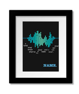 Name by Goo Goo Dolls Song Lyric Inspired Rock Music Art - Print, Canvas... - $25.83 CAD+