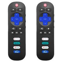 【2 Pack 】 Replacement Remote Control for Roku TV, Compatible for TCL/Hisense Ro - £13.77 GBP