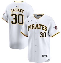 Paul Skenes #30 Pirates Men&#39;s Jersey Home Replica Jersey - All Stitched - $49.99