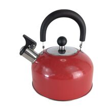 1.5L Red Stainless Steel Whistling Tea Pot Kettle Stovetop Design - €13,73 EUR
