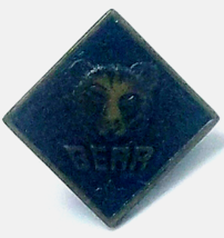 Vintage BEAR Cub Scouts BSA Boy Scouts of America Brass Tone Lapel Pin 3/4&quot;  - £4.17 GBP