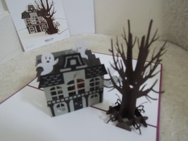 Lovepop Haunted House Pop Up Card 3D Scary Halloween Foldout Card Display NEW - £10.84 GBP