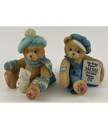 Cherished Teddies Cub E. Bear Newspaper Jack January Enesco Charter 1990’s - $21.73