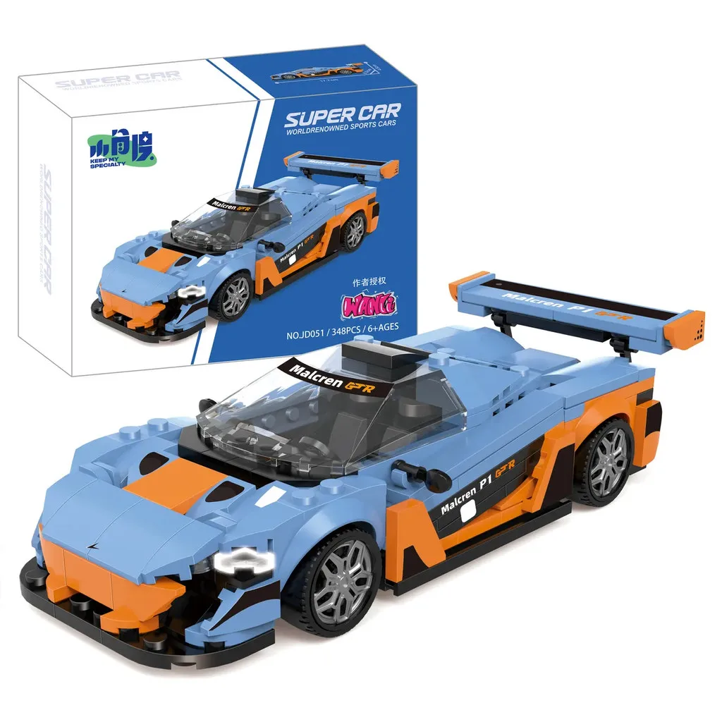 11 Types Speed Champions Car Hypercar Building Blocks -No box bagged P1 348pcs - $19.71