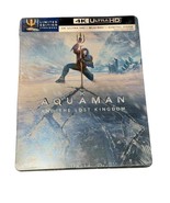 NEW DC Aquaman &amp; The Lost Kingdom Steelbook 4K Ultra HD Blu Ray &amp; Digital - $940.64 MXN