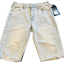 True Religion Vintage High Rise Bermuda Jean Shorts Size 28 NWT - £34.84 GBP