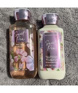 Bath &amp; Body Works Sweet Pea Shower Bath Wash Vitamin B5 &amp; Aloe &amp; Body Lo... - $555.02 MXN