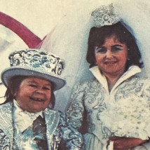 Ringling Bros Barnum Bailey Vintage Postcard Smallest Man And Woman Wedding - £9.68 GBP