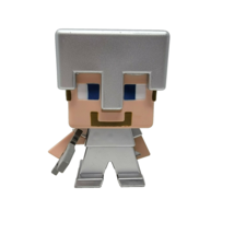 Minecraft Iron Armor Steve with Sword Figure 2017 Mattel - $10.72