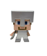 Minecraft Iron Armor Steve with Sword Figure 2017 Mattel - £8.43 GBP