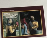 Star Trek The Next Generation Trading Card Vintage 1991 #180 Brent Spinner - £1.54 GBP