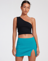 MOTEL ROCKS Pelma Skirt in Tailoring Azure Blue (MR81) - $11.50