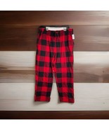 Old Navy Men Sleepwear XXL Red Buffalo Plaid Pajama Pants Drawstring Poc... - $15.76