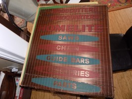 Vintage Homelite Chainsaw Advertising Slat Roll Up Blind As Is - $138.60