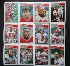 1987 Topps Atlanta Falcons Team Set of 12 Football Cards - £2.96 GBP