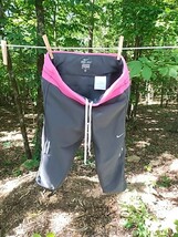 NIKE Dri-FIT Womens Red Training Pants - Basketball Volleyball Tennis Pi... - $14.99