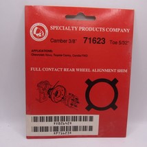 Specialty Products Rear Camber/Toe Shim 71623  Tow 5/32” Chevrolet Toyota - $11.19