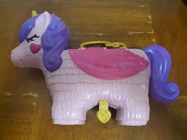 Mattel Polly Pocket Unicorn Party Playset Just Shell No Additional Pieces - $186.77 MXN