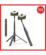 70&quot; Automatic Phone Tripod &amp; Magnetic Remote, 360° Rotatable for iPhone/... - $910.53 MXN