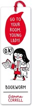 Re-Marks Quotemarks Gemma Correll Go to Your Room Bookworm Bookmark with... - $10.88