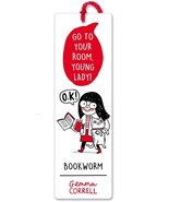 Re-Marks Quotemarks Gemma Correll Go to Your Room Bookworm Bookmark with... - $10.88