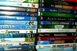 Lot Of 8 New Disney Dvds [Movies] Cinderella,Hocus Pocus, Aladdin,Descendants 3, - £55.94 GBP