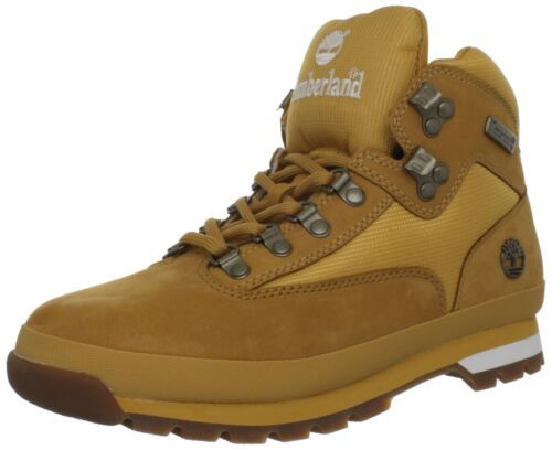 Primary image for Timberland Men's Euro Hiker Trail Boot Wheat Brown Men size 10.5