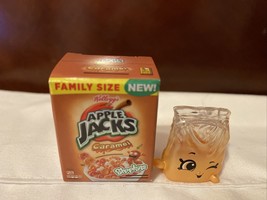 NEW Shopkins Real Littles Metallic Mystery Micro Mart Apple Jack Caramel Cereal - £6.86 GBP