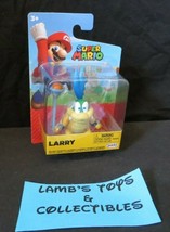 Super Mario Nintendo Larry Koopa 3&quot; action figure w/ Magic Wand Jakks Pacific   - £22.98 GBP