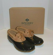 Sperry Top-Sider Womens Size 6 Saltwater 1-Eye Duck Boots Brown Tan New  - £34.79 GBP