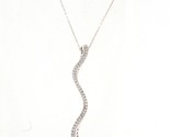Diamond Women&#39;s Necklace 18kt White Gold 378789 - $699.00