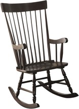 Black Arlo Rocking Chair, One Size, Acme Furniture. - £179.33 GBP