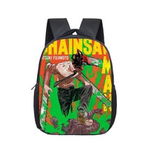 12 inch Chainsaw Man School Bags Kindergarten Children kids School Backpack for  - £57.34 GBP