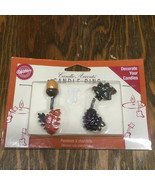Wilton candle accents pins fall decorative candle pins grape bunch and a... - $27.06 CAD