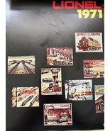 1971 LIONEL TRAIN CATALOG, SILVER STAR, WABASH CANNONBALL, YARDMASTER - €7,72 EUR