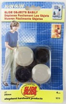 NIP Shepherd Hardware Products Slide Glide 1&quot; (25mm), Black, 4 Pcs., 9219 - $8.49