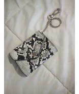 Steve Madden chain Wallet snake print black/white - $14.01