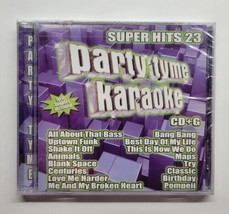 Party Tyme Karaoke: Super Hits 23 (CD+G, 2015) - £6.22 GBP