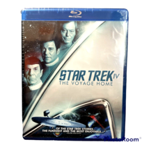 Star Trek IV The Voyage Home New Sealed Blu-ray William Shatner Leonard Nimoy - £3.14 GBP