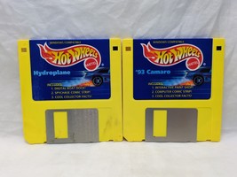 (2) MS-Dos Hot Wheels Mattel Hydroplane And &#39;93 Camaro Floppy Disks 3.5&quot; - $562.76 MXN
