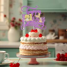 AROKIPPRY Mermaid Happy 6th Birthday Cake Topper Under The Sea Theme - $9.62