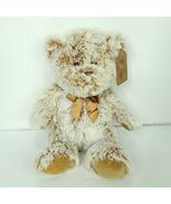 Brown Bear Shiny Bow Tie K Luxe Soft Plush Kelly Toy Stuffed Animal 14&quot; ... - €14,44 EUR