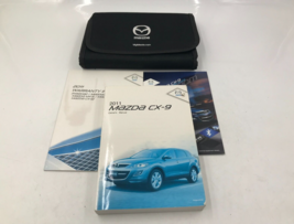 2011 Mazda CX-9 CX9 Owners Manual Handbook Set with Case OEM A02B29030 - $40.49