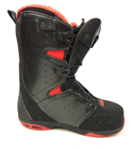 Womens Salomon Moxie Str8jkt Snowboard Snowboarding Boots Size 6 Black a... - $89.05