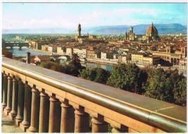 Italy Postcard Firenze Florence Panorama  - £3.09 GBP